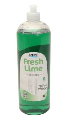 Handdiskmedel fresh lime 1 l - Activa