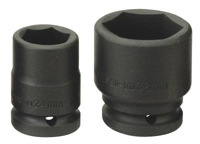 Krafthylsa. Med 1" fyrkantsfäste. Teng Tools 910524 / 910595, KRAFTHYLSA 1 30MM
