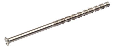 Envägsskruv MILLERS, ENVÄGSSKRUV MILLERS M5 95MM BLANK NICKEL 2ST