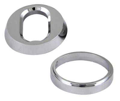 Cylinderring universal utsida MILLERS, CYLINDERRING MILLERS OVAL UNIVERSAL UTSIDA KROM