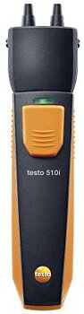 Tryckmätare Testo 510i, DIFFERENTIALTRYCKMÄTARE TESTO 510I MED BATTERI OCH PROTOKOLL