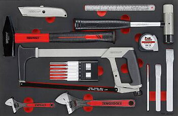 12 delars Servicesats Teng Tools TTEPS12, SERVICESATS EVA 12 DELAR