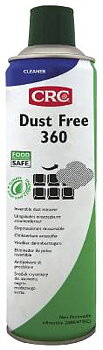 Rengöringsspray CRC Dust Free 1071, BLÅS RENT DUST FREE FPS 125ML LIVSMEDELSGODKÄND
