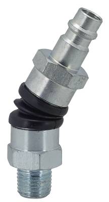 Nippel svivlande 1/4'', NIPPEL SVIVEL MED GUMMI 1/4 SB -