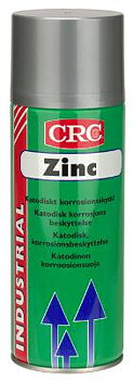 Korrosionsskydd CRC Zink 6040 / 6042, ZINK KALLGALVAD INDUSTRI 500ML SPRAY