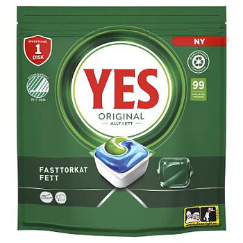 Maskindiskmedel original 99 st - YES