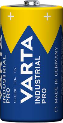 Alkaliska batterier Industrial, BATTERI VARTA INDUSTRIAL ALKALISKT LR14/4014 C 1,5V
