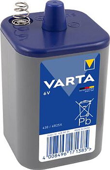 Specialbatteri 430, 431 och 540, BATTERI VARTA SPECIAL 430 4R25 6V