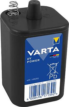 Specialbatteri 430, 431 och 540, BATTERI VARTA SPECIAL 431 4R25 6V