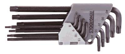 TX-nycklar i sats Teng Tools 1479TX, TX-NYCKELSATS 9 DELAR 1479TX