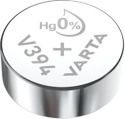 Knappceller silveroxid, BATTERI VARTA KNAPPCELL SILVEROXIDERAT UR V394 SR45 1,55V - 2