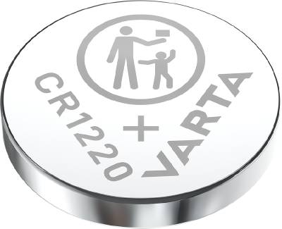 Knappceller litium Varta, BATTERI VARTA KNAPPCELL LITIUM CR1220 3V - 3