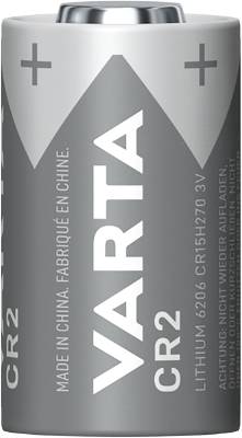 Fotobatterier litium, BATTERI VARTA FOTO LITIUM CR2 3V