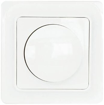 Dimmer Gamma 1-pol/trapp infälld Malmbergs, DIMMER GAMMA MALMBERGS 1-POL/TRAPP LED 3-60W GLÖDLJUS 7-110W