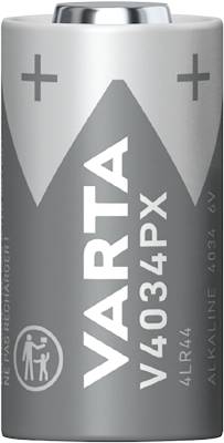 Alkaliska Elektronikbatterier, BATTERI VARTA KNAPPCELL V4034 PX 4LR 44 ALKALINE