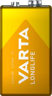Alkaliska batterier Longlife, BATTERI VARTA LONGLIFE 9V