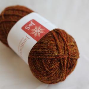 122 (Dark mixed orange) 2ply Jumper Weight J&S