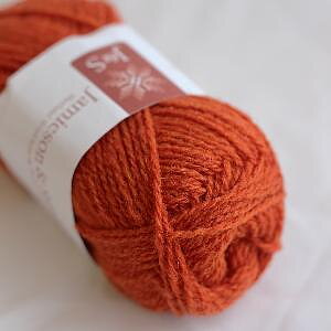 125 (Orange) 2ply Jumper Weight J&S