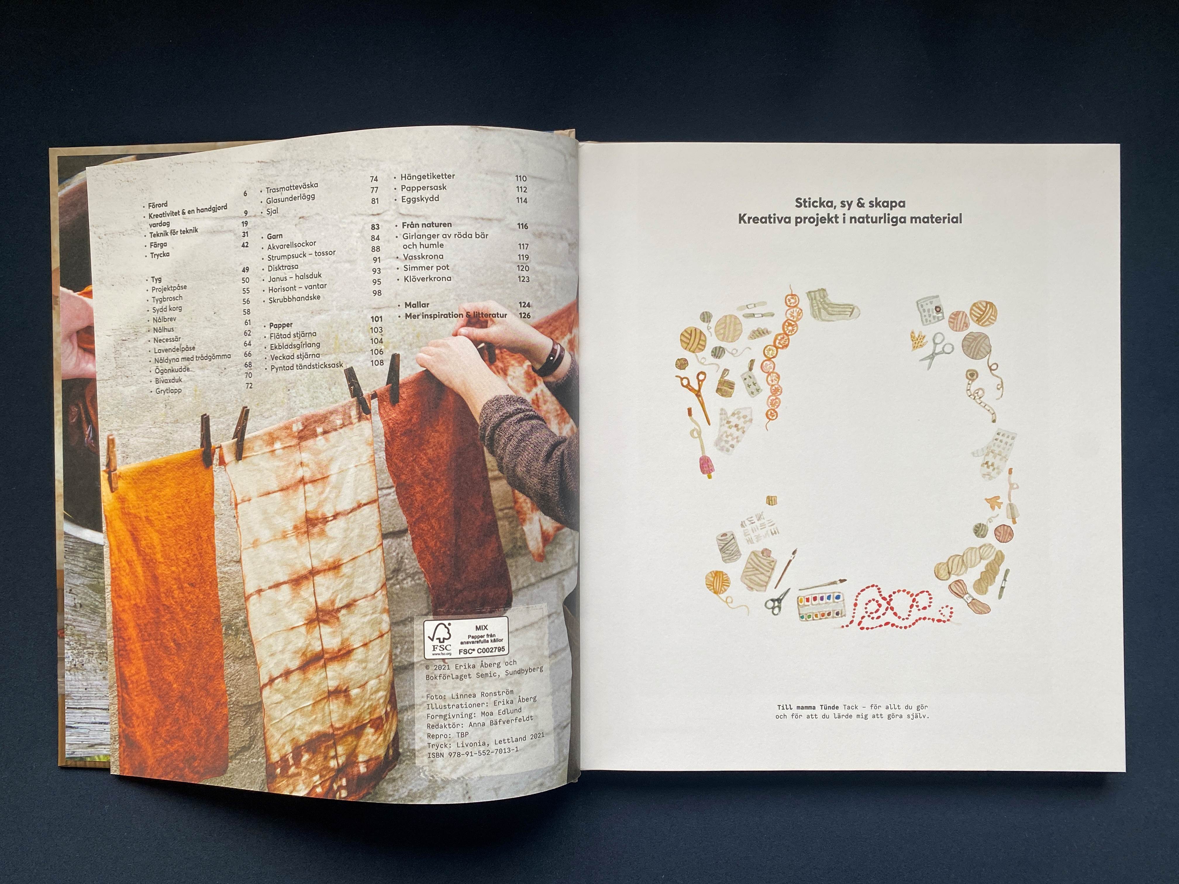 sticka sy & skapa - kreativa projekt i naturliga material - Erika Åberg - 3