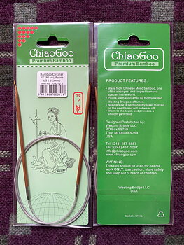 ChiaoGoo Bamboo Circular 80 cm 3,0 mm