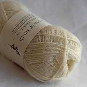Shetland Heritage Naturals- White, 25 g