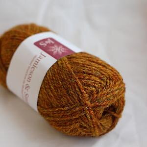 1285 (Bright rust orange mix) 2ply Jumper Weight J&S