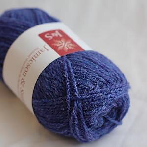 131 (Purpley blue) 2ply Jumper Weight J&S