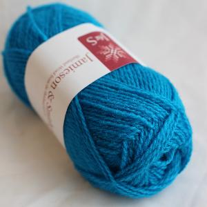 132 (Azure blue) 2ply Jumper Weight J&S