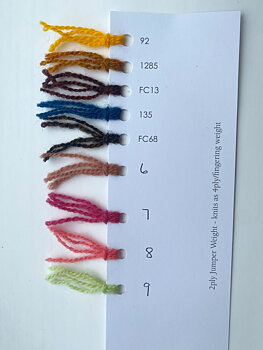 131 (Purpley Blue) 2ply Jumper Weight J&S