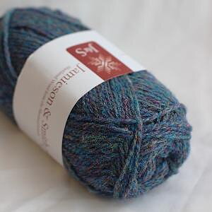 366 (Marled mixed purple) 2ply Jumper Weight J&S