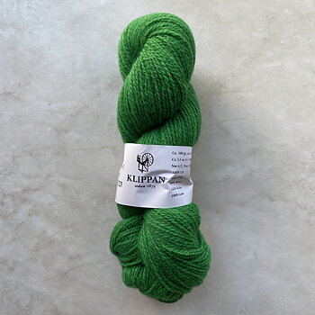 Tuna Grön 3104, Klippan 2-trådigt ullgarn 310m /100g