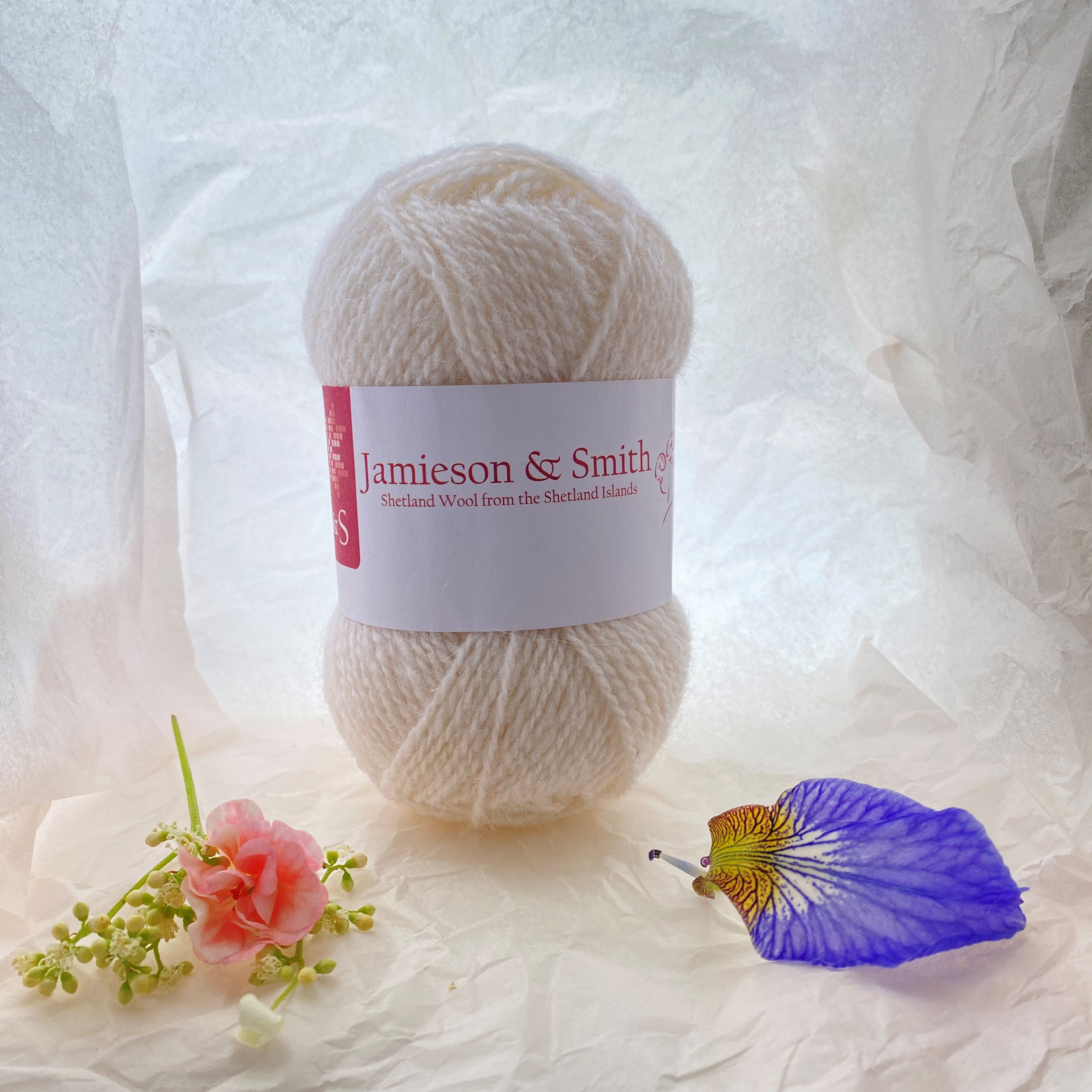 1 (optiskt vit) 2ply Jumper Weight J&S - 4