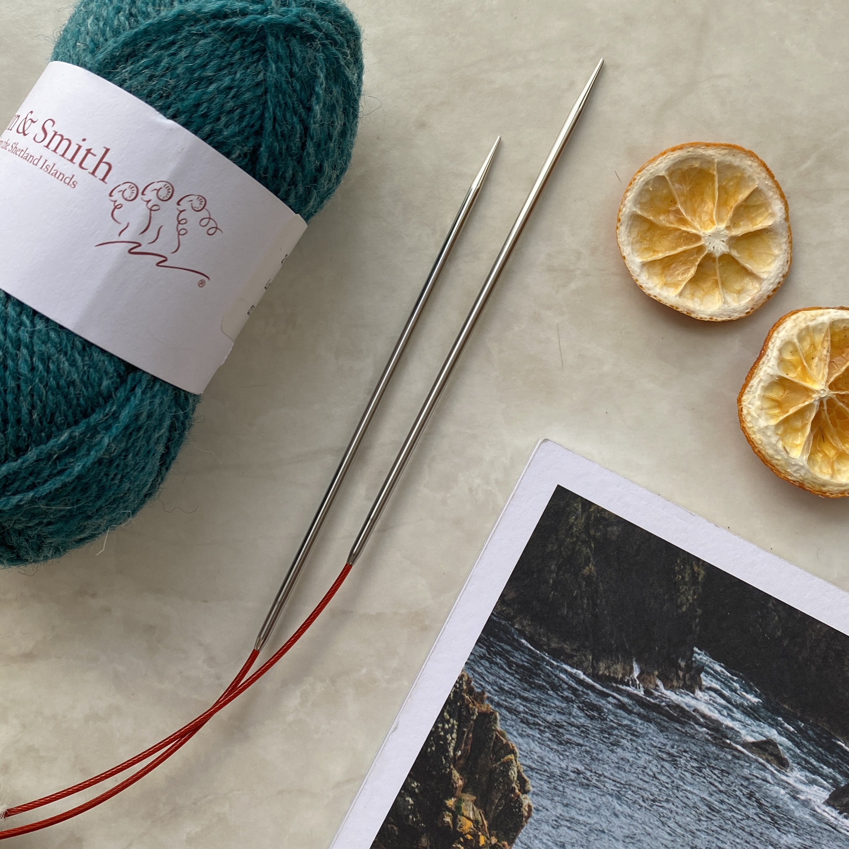 Garn från Shetland Jamieson & Smith  