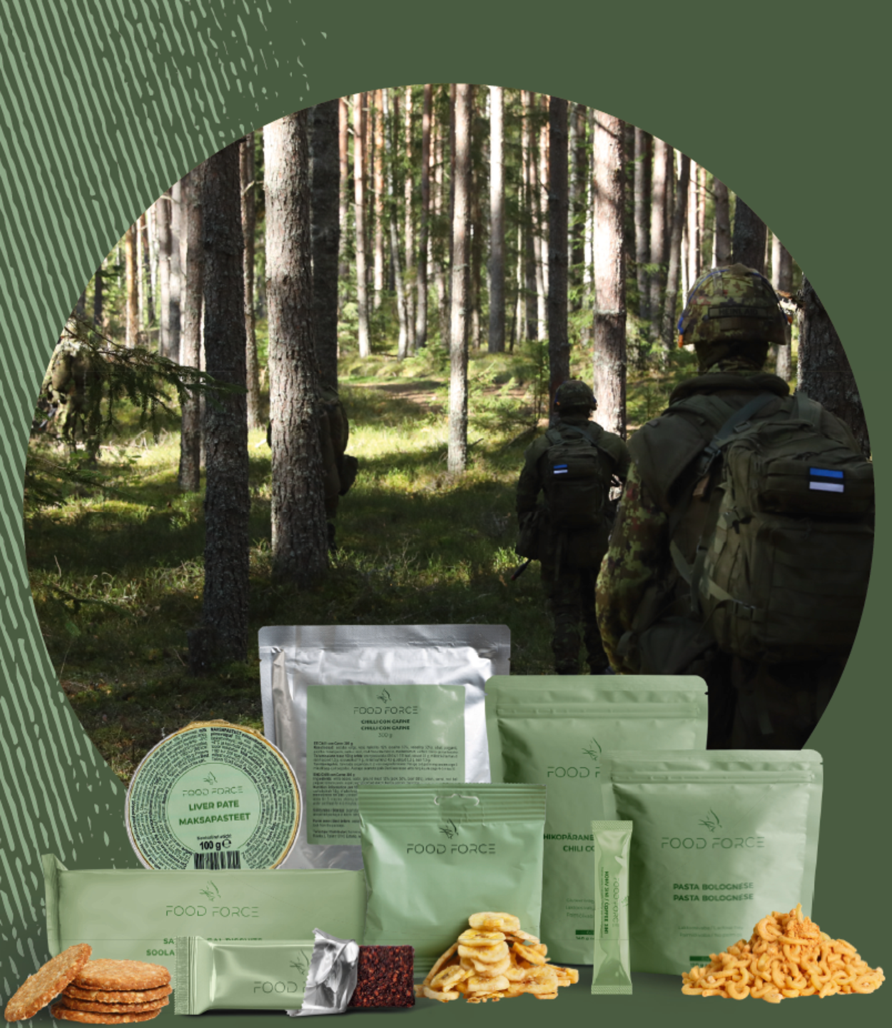 Food Force God mat för den aktiva människan Attraktiva prisnivåer