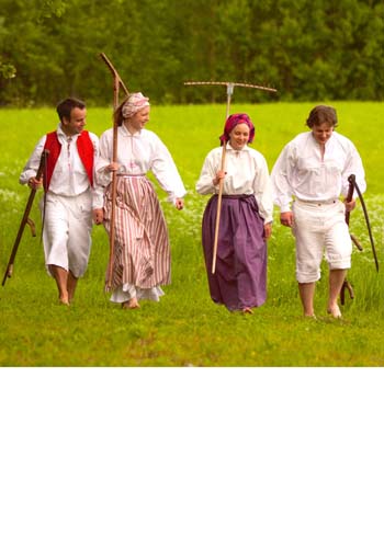 Vardagsdräkt Vingåker och Österåker, sommar - 4