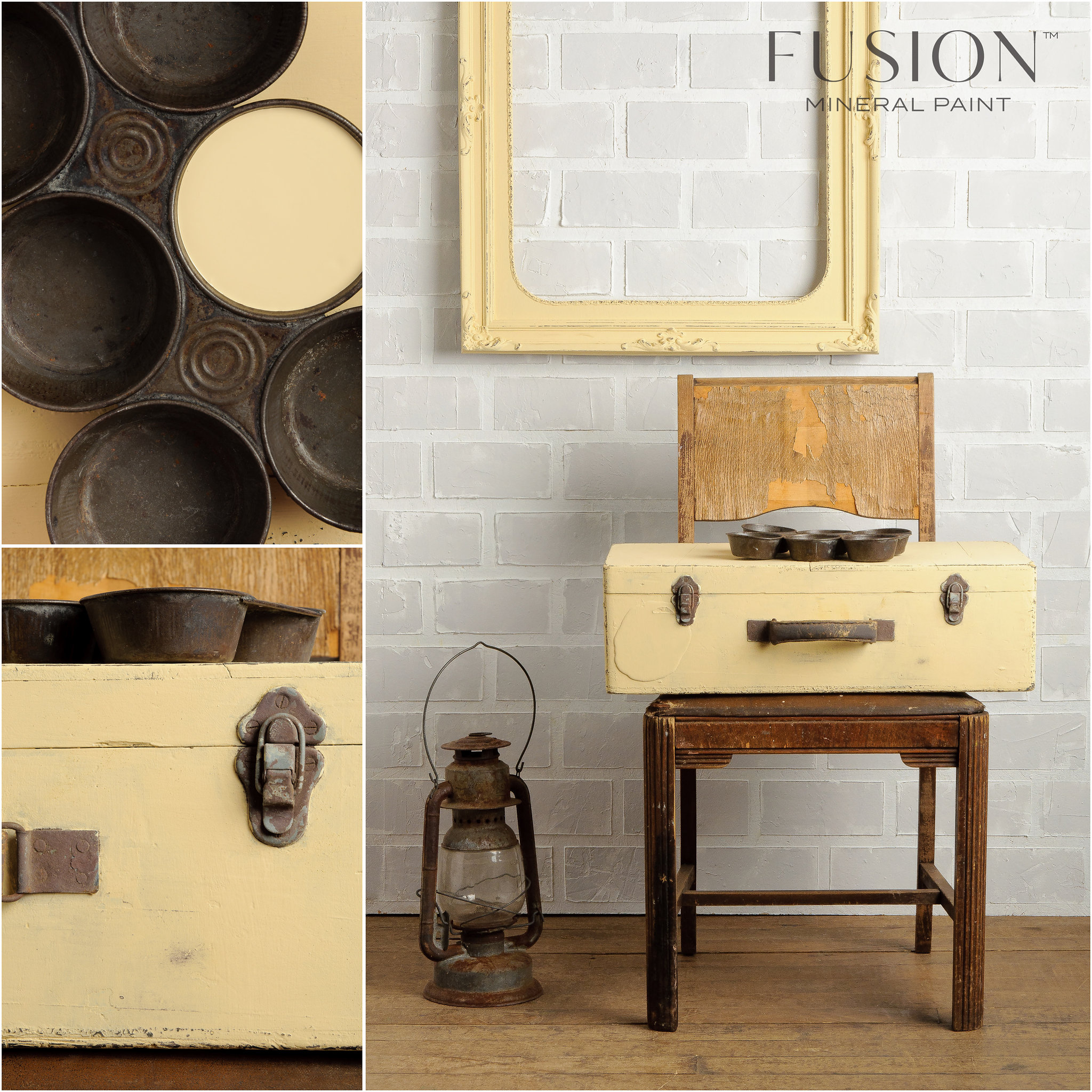Fusion Mineral Paint Buttermilk Cream - 5