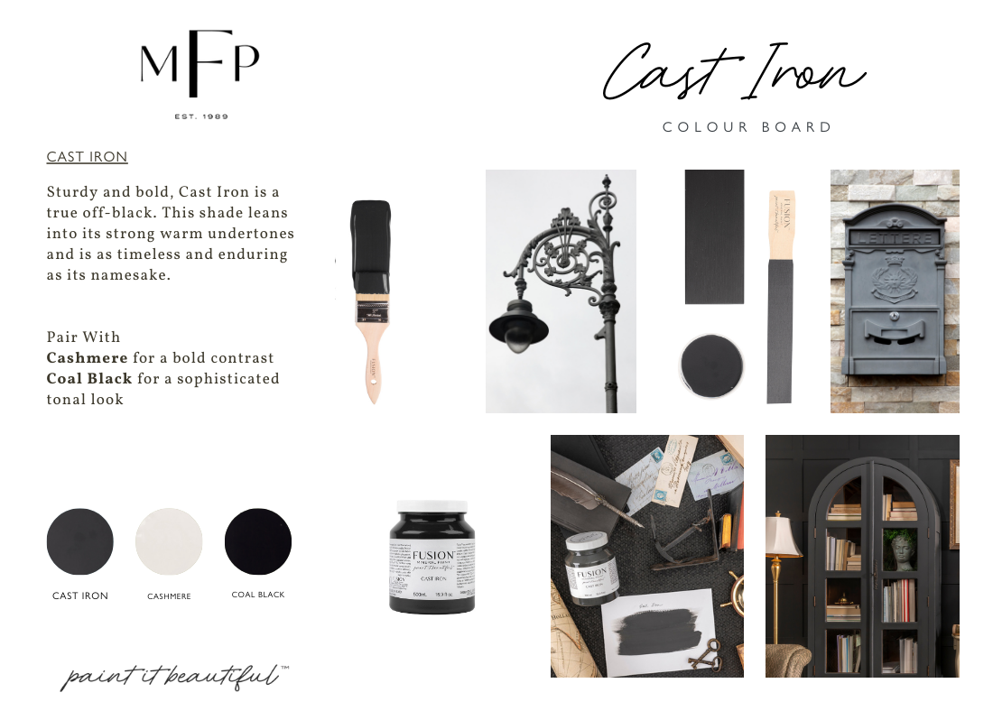 Fusion Mineral Paint Cast Iron - 10