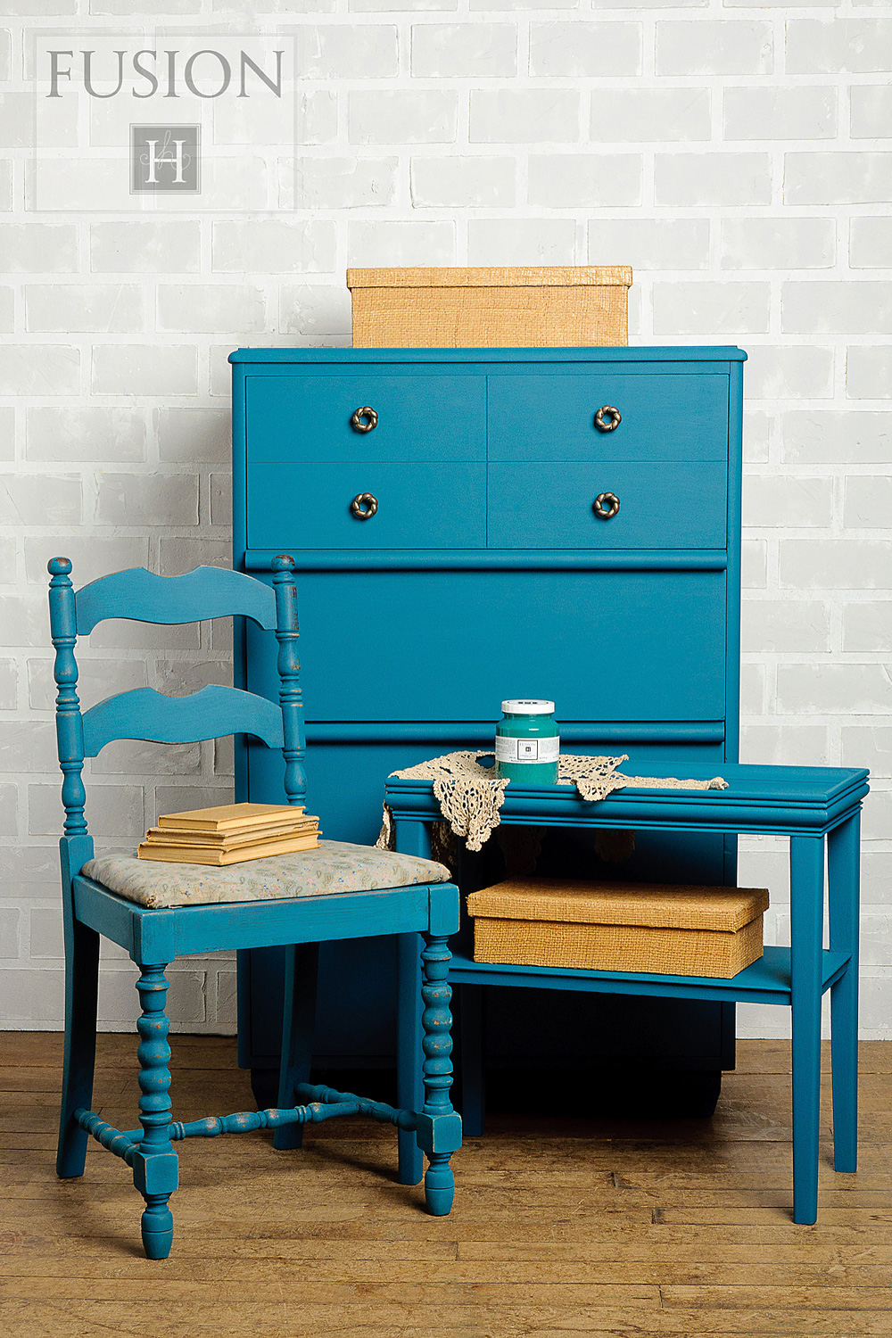 Fusion Mineral Paint Renfrew Blue - 5