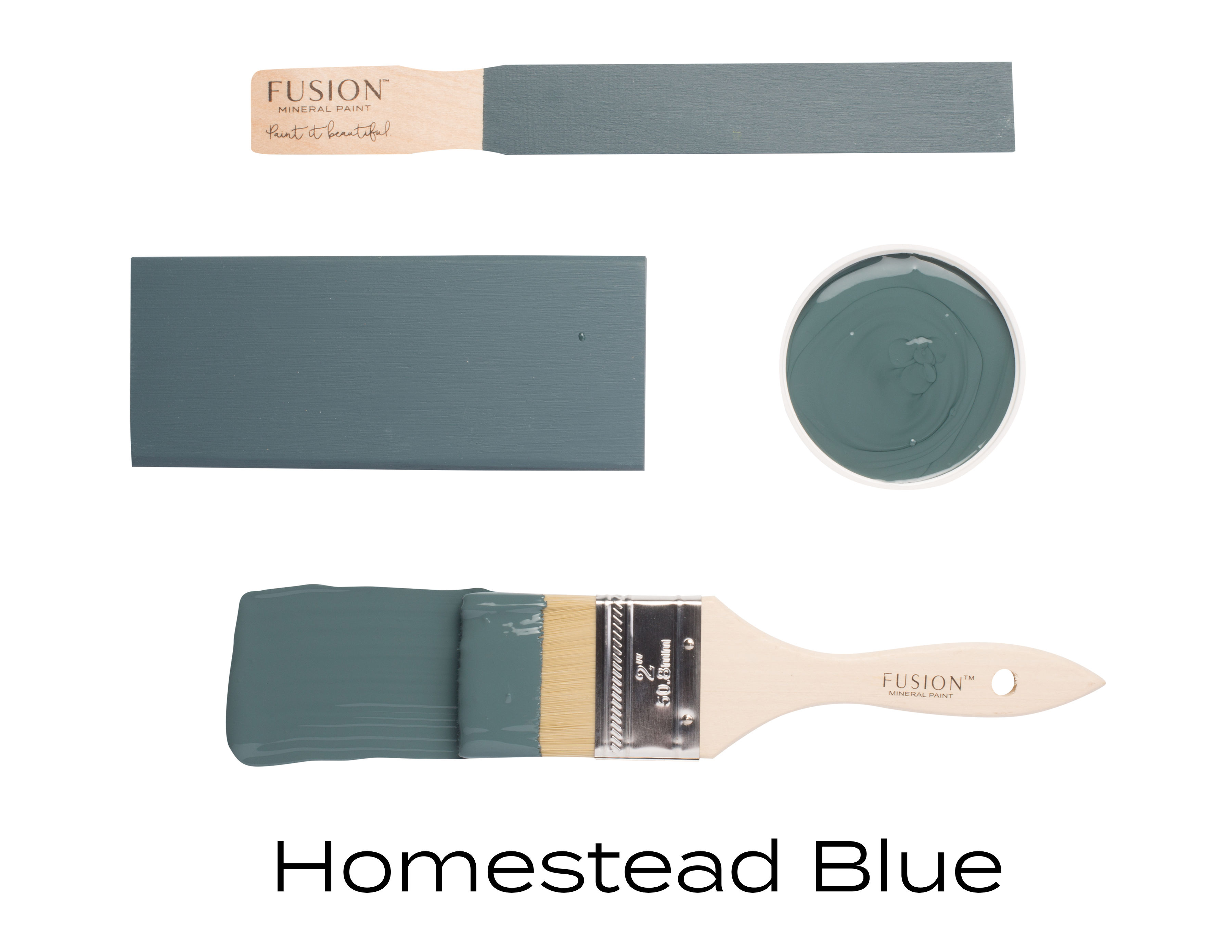 Fusion Mineral Paint Homestead Blue - 3