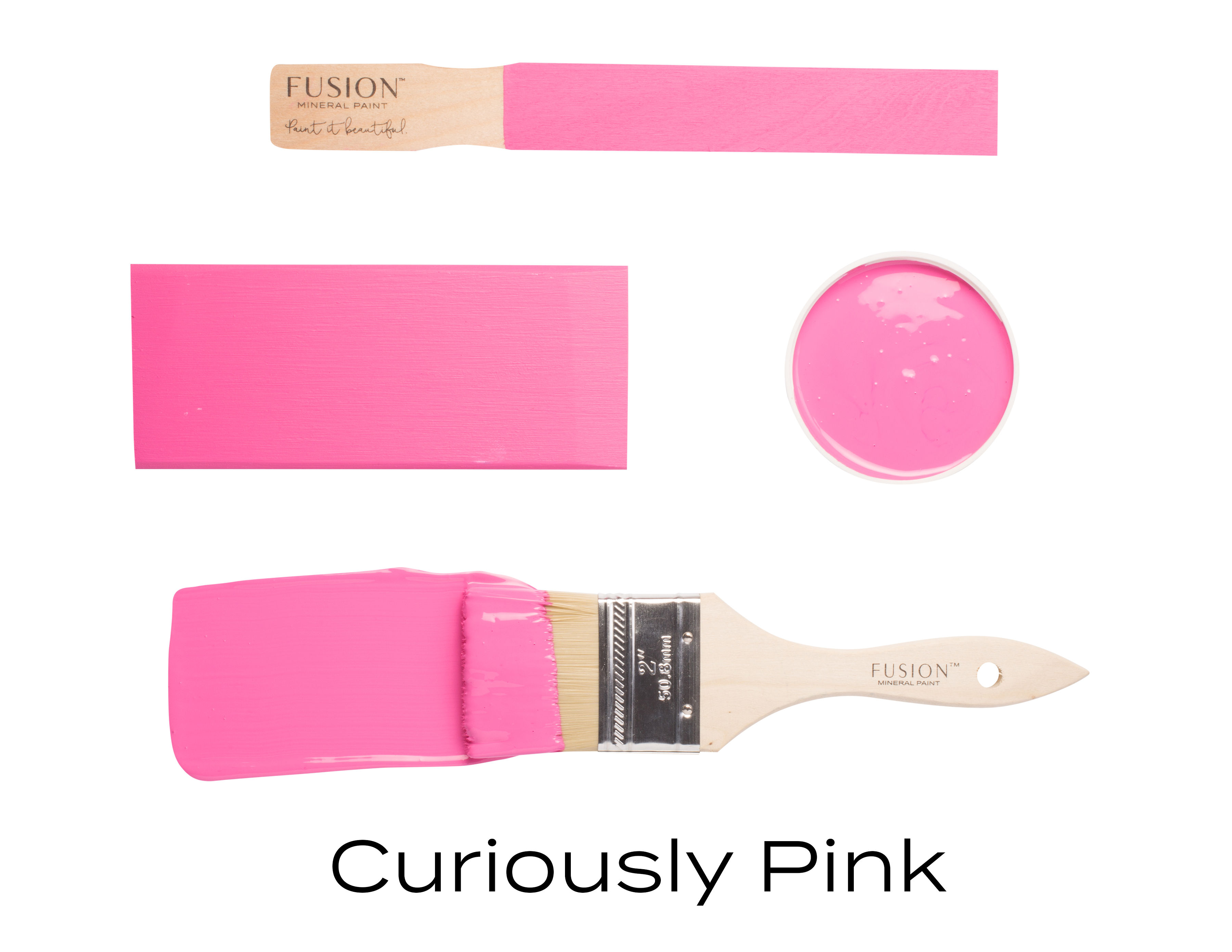 Fusion Mineral Paint CUREiously Pink  - 4