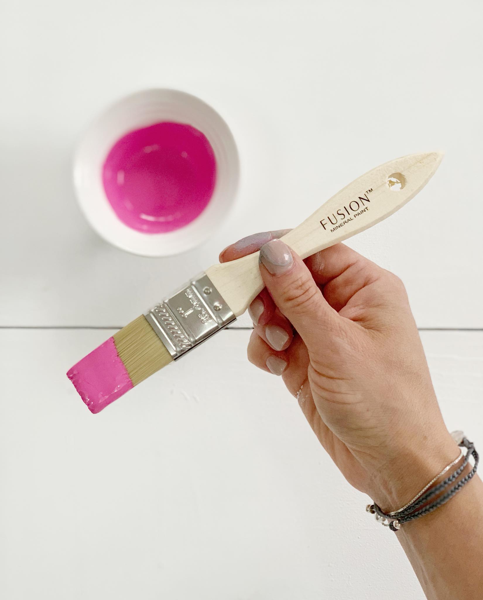 Fusion Mineral Paint CUREiously Pink  - 8