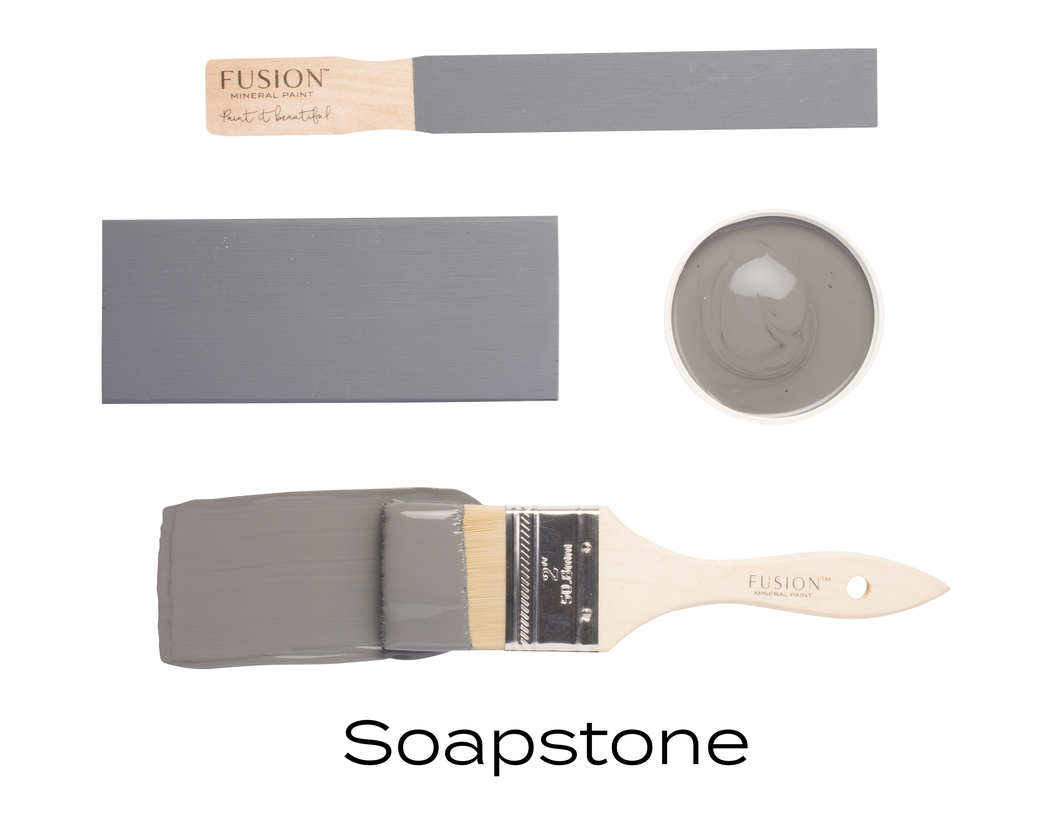 Fusion Mineral Paint Soapstone - 4