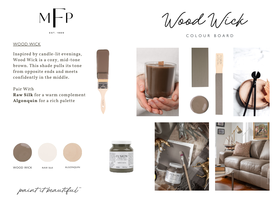 Fusion Mineral Paint Wood Wick - 14