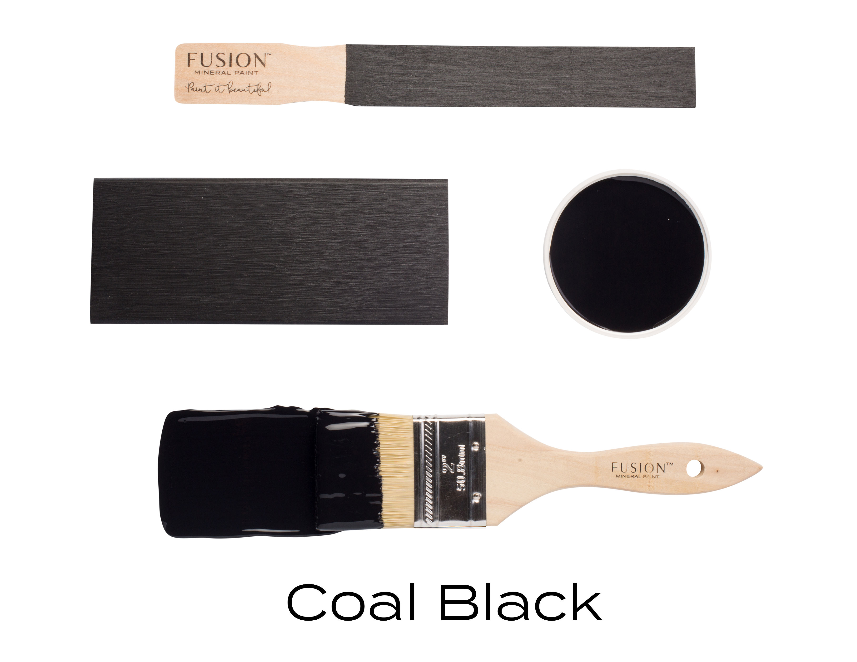 Fusion Mineral Paint Coal Black - 4
