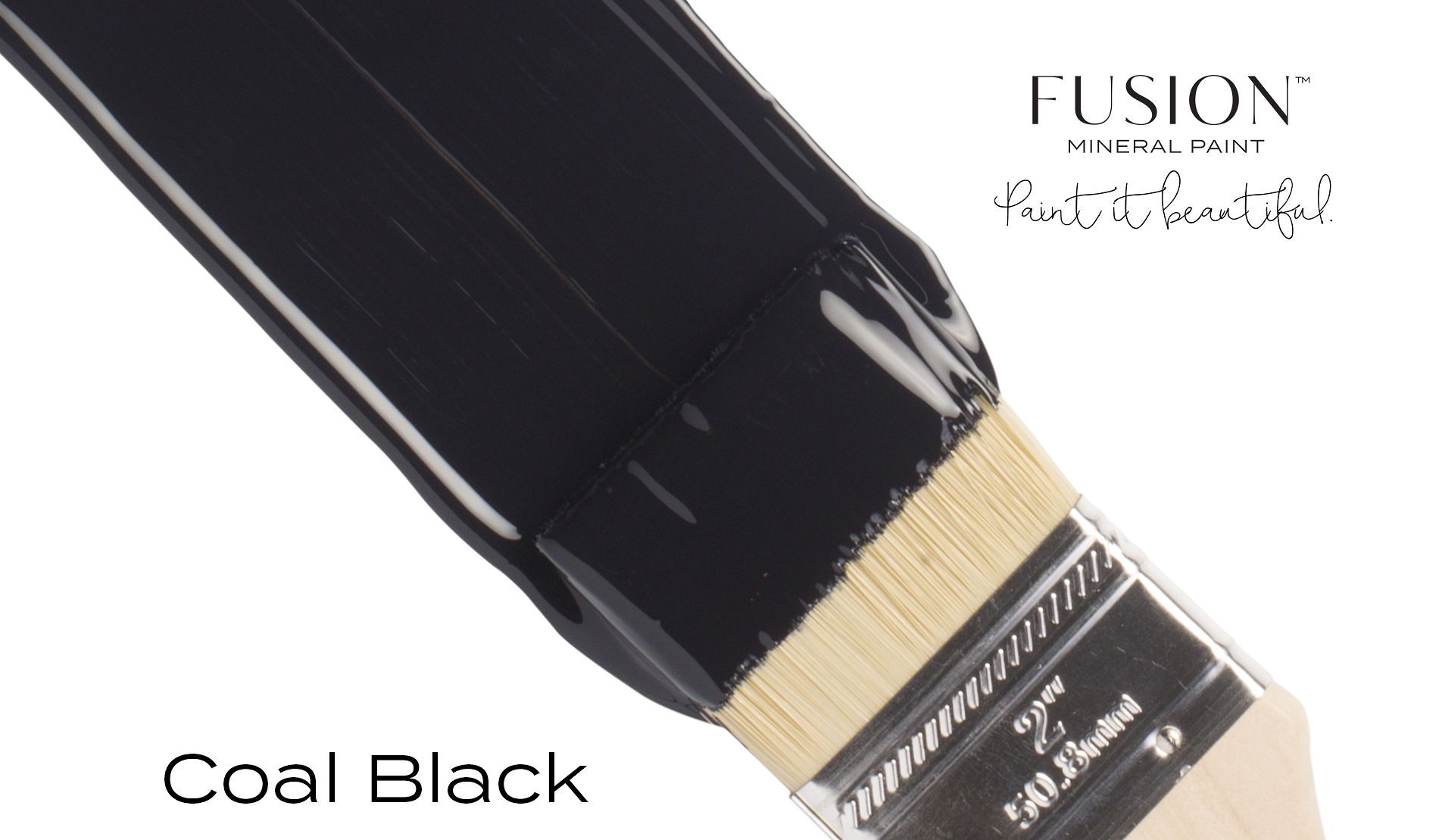 Fusion Mineral Paint Coal Black - 2