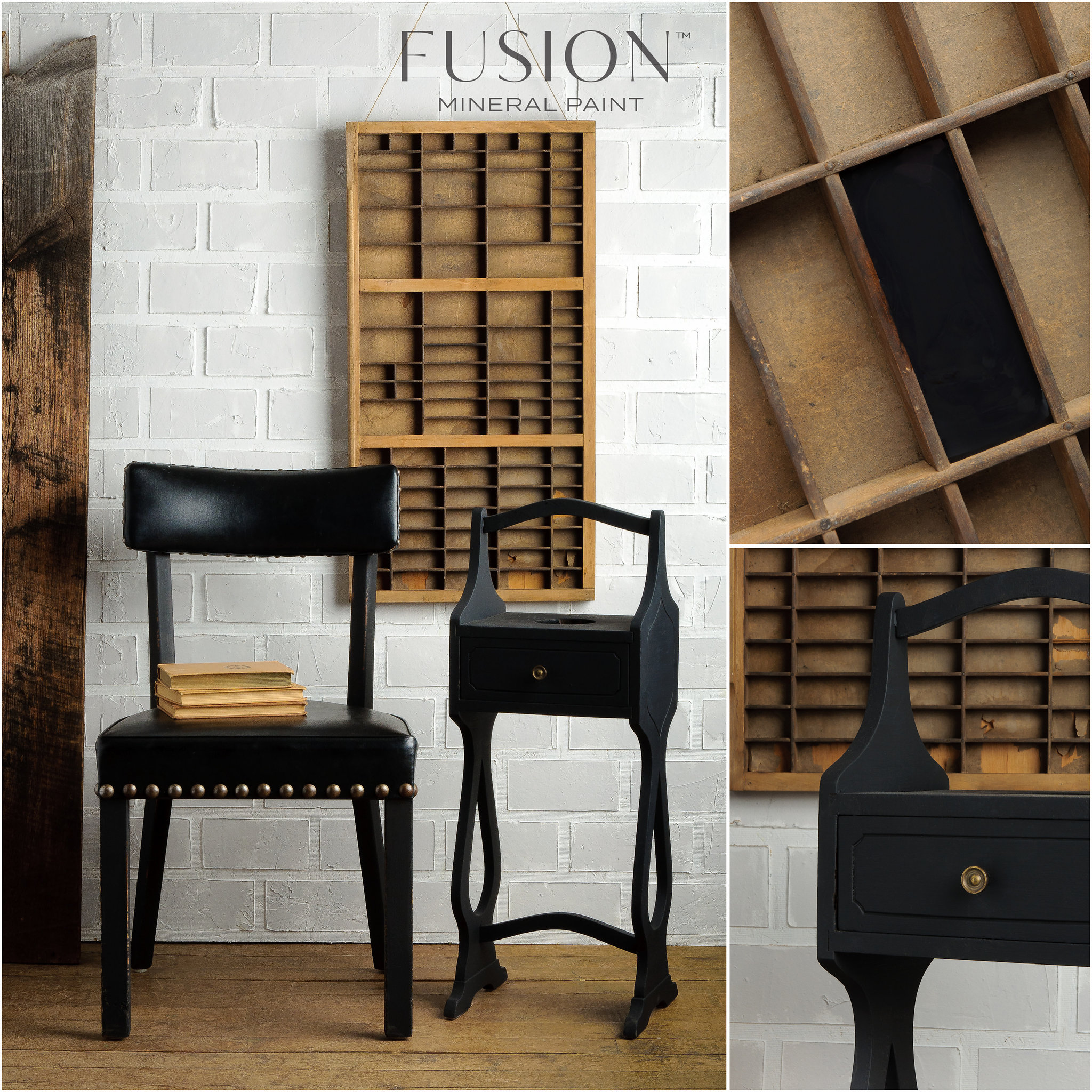 Fusion Mineral Paint Coal Black - 5