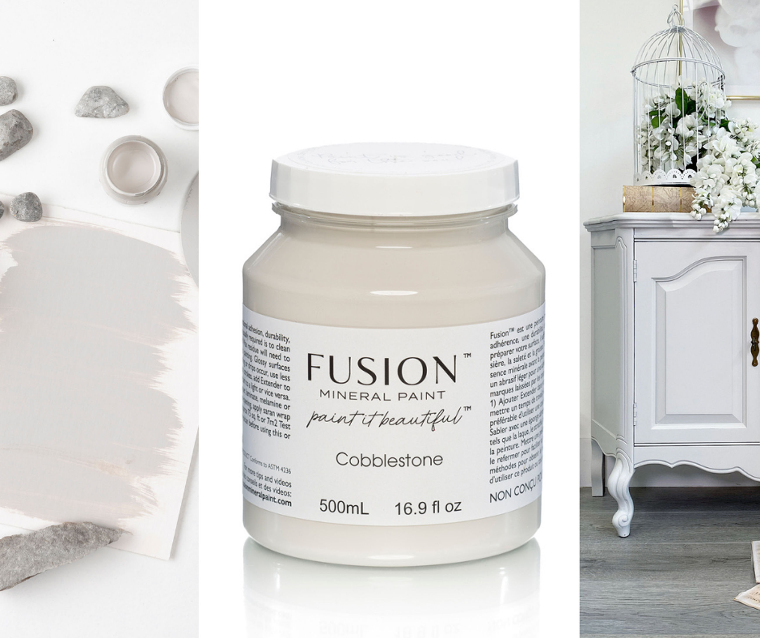 Fusion Mineral Paint Cobbelstone  - 9