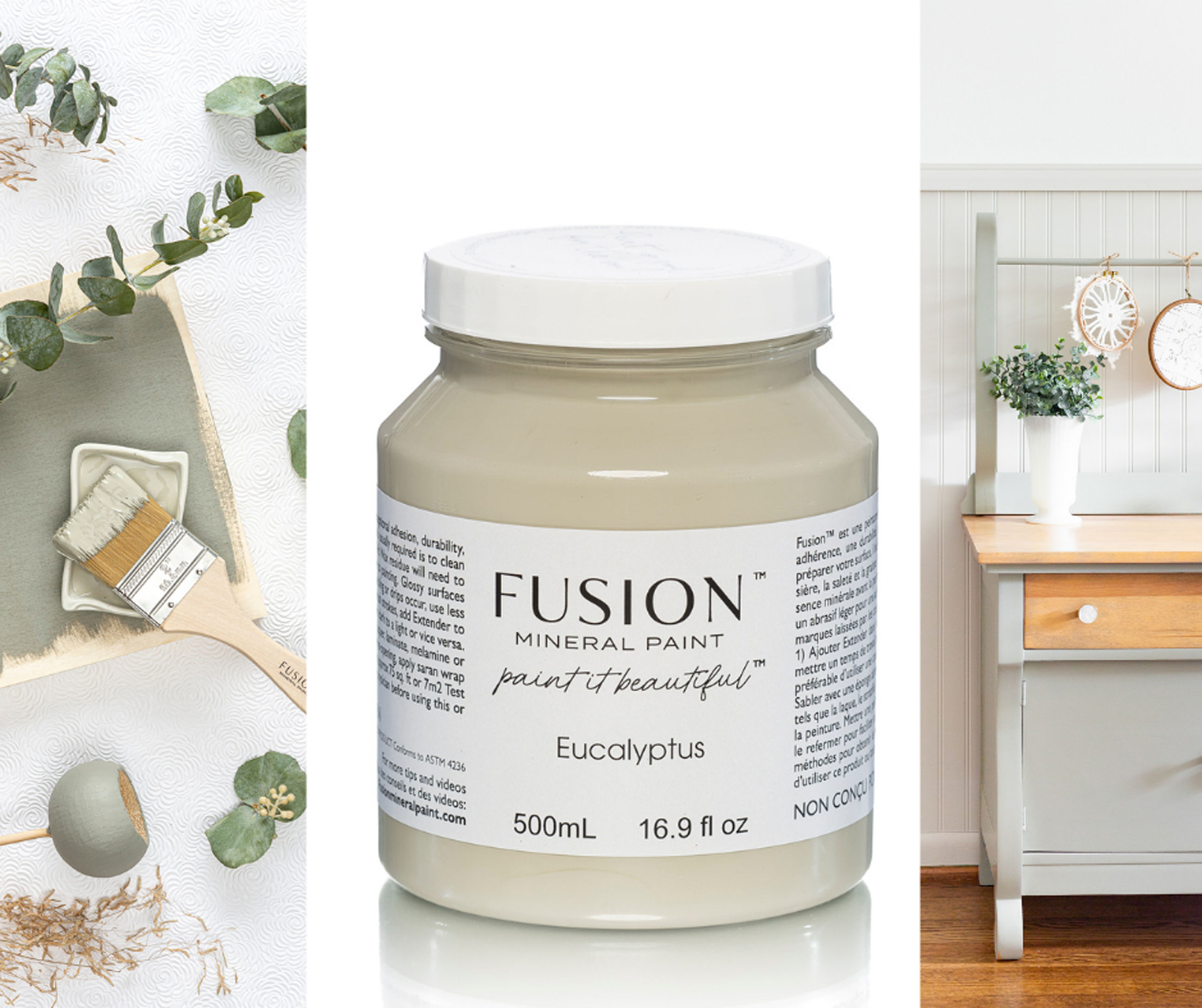 Fusion Mineral Paint Eucalyptus  - 12