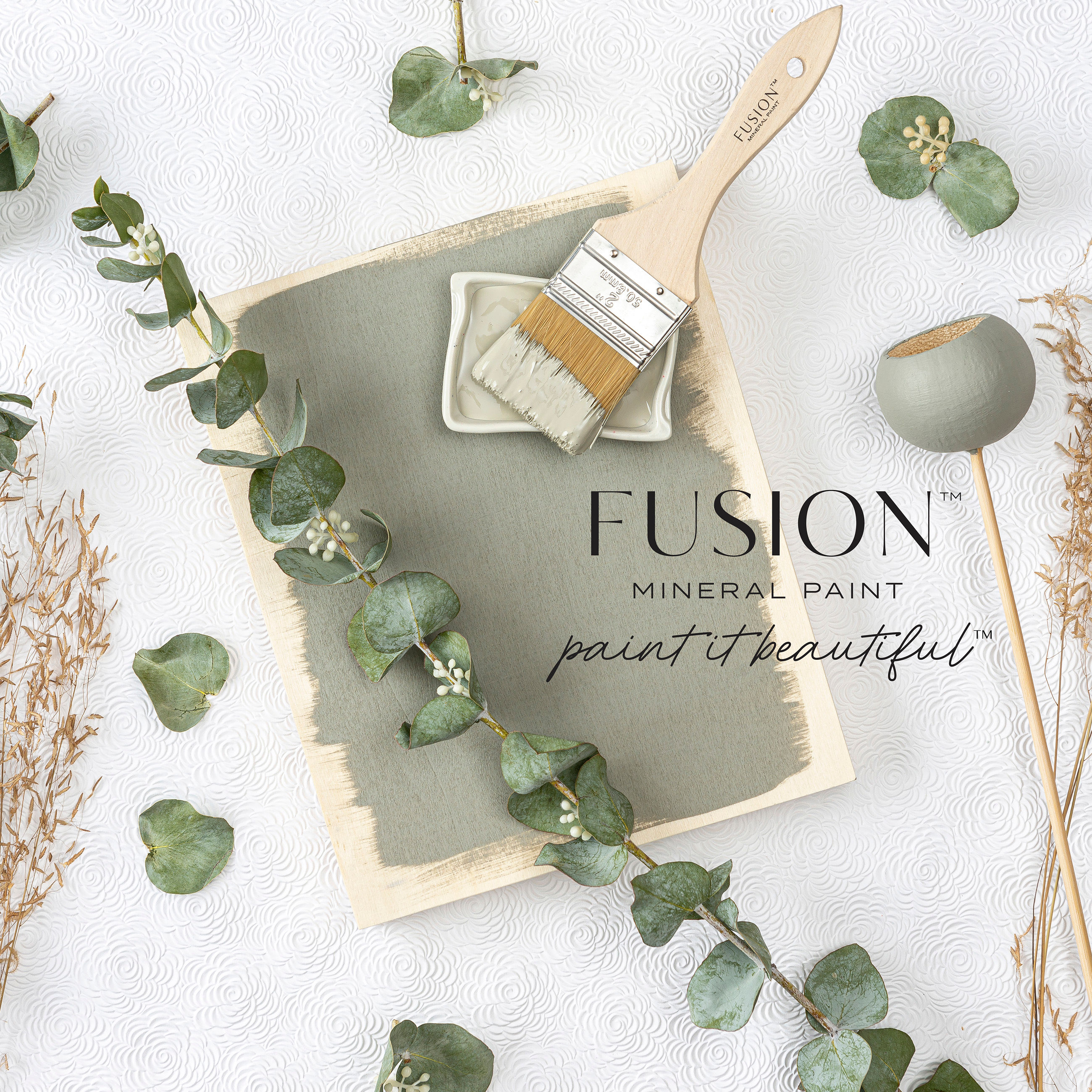 Fusion Mineral Paint Eucalyptus  - 4