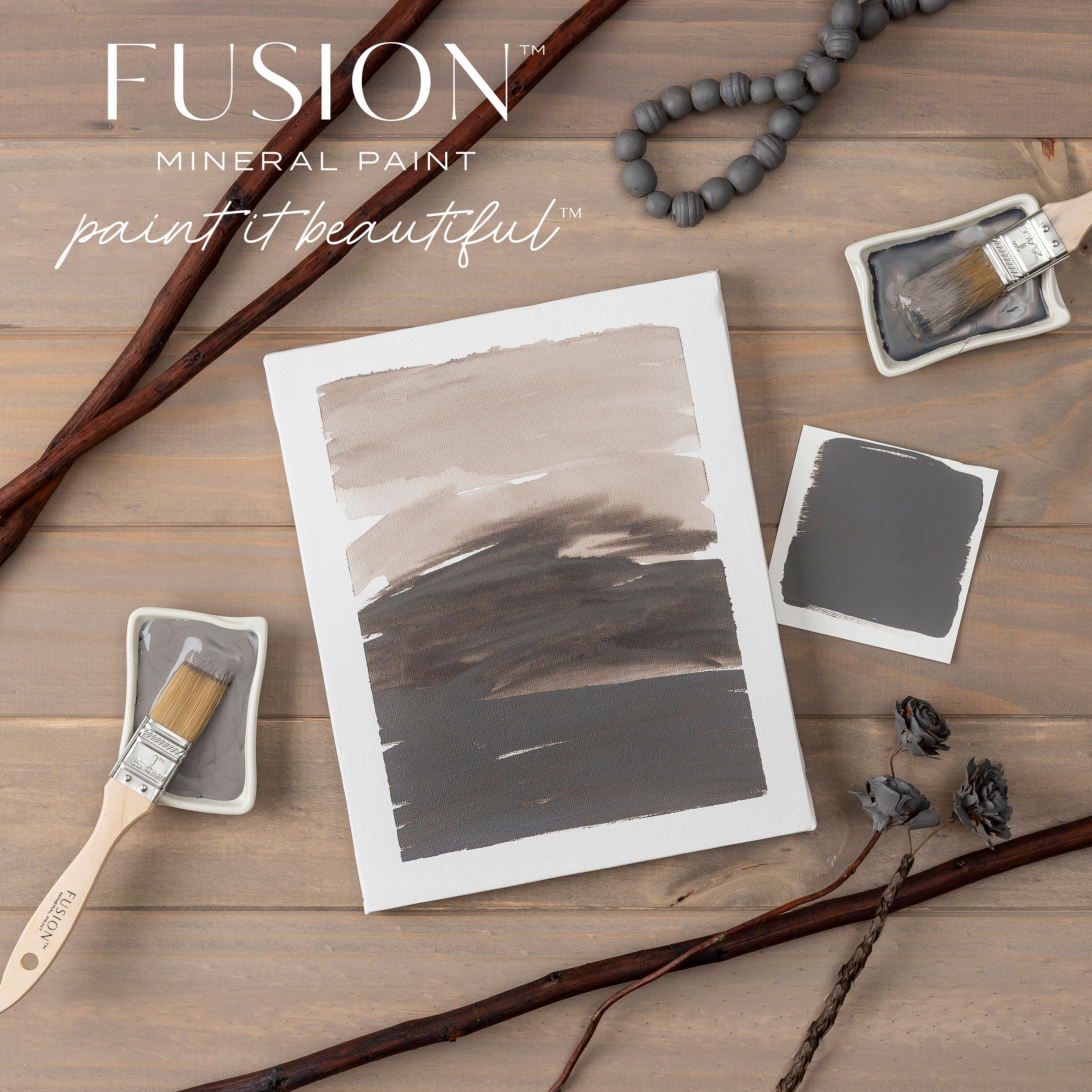 Fusion Mineral Paint Hazelwood  - 9